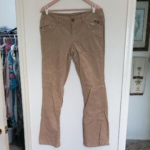Women's Tan Corduroy Pants